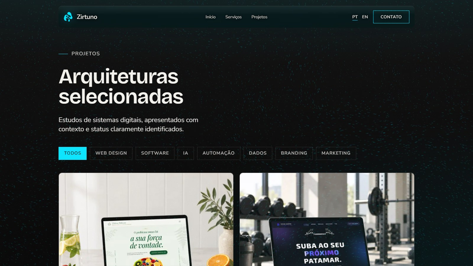 Zirtuno's project index